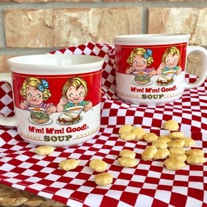 Set of 2 M'm M'm! Good! Campbell’s Soup Mugs